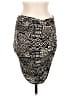 John Eshaya Graphic Black Ivory Casual Skirt Size Med - Lg - photo 1