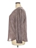 Monday Fun 100% Polyester Brown Long Sleeve Blouse Size XXL - photo 5