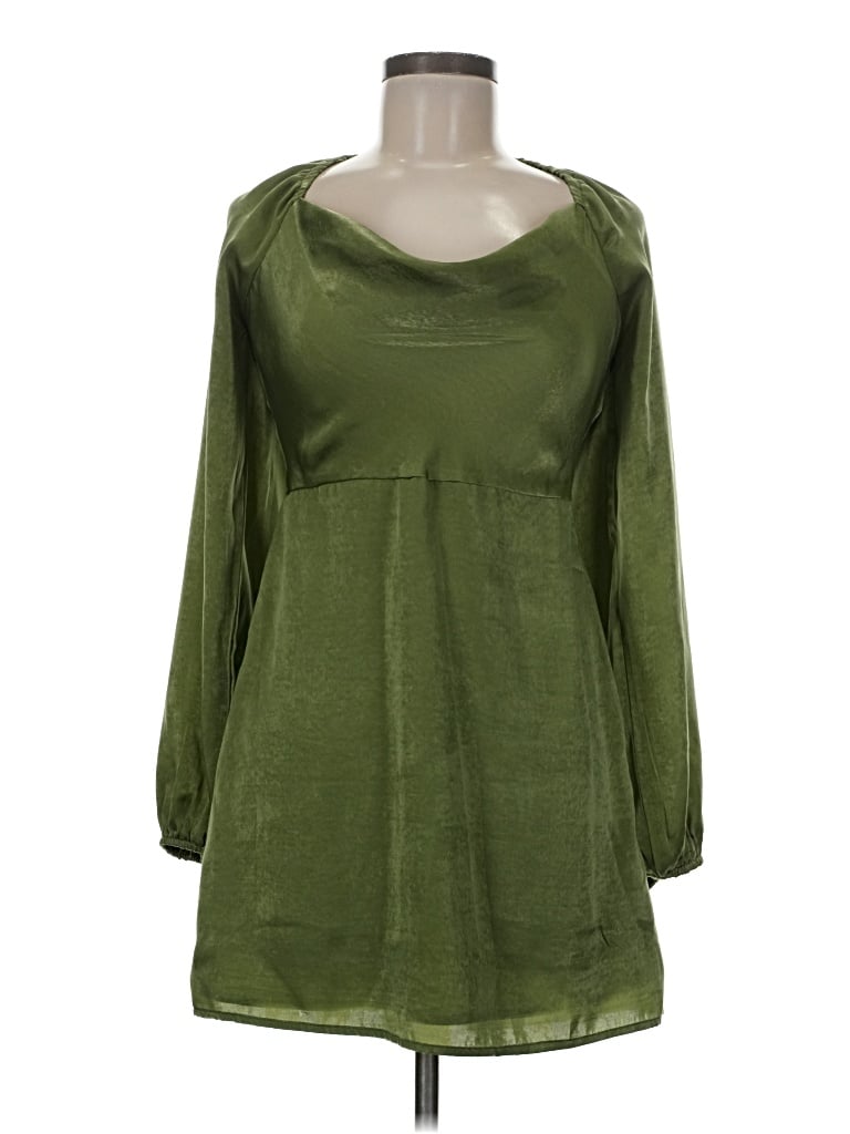 Pre-owned Forever 21 Casual Dress In Green