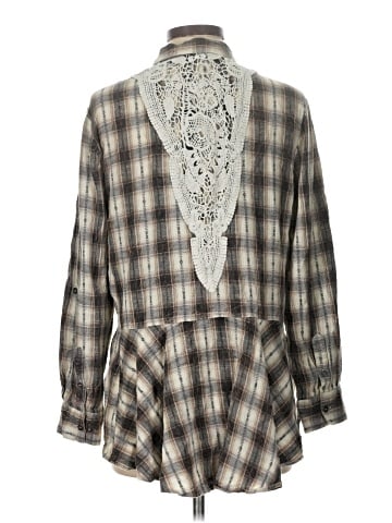 Lola P. Long Sleeve Button-Down Shirt (view 2)