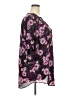 Torrid 100% Polyester Floral Purple 3/4 Sleeve Blouse Size 2X Plus (2) - photo 4