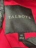 Talbots 100% Polyester Red Raincoat Size XS - photo 6