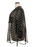Pleione 100% Polyester Polka Dots Black 3/4 Sleeve Blouse Size 2X - photo 5