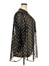 Pleione 100% Polyester Polka Dots Black 3/4 Sleeve Blouse Size 2X - photo 4