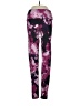 Unbranded Print Purple Active Pants Size S (estimated) - photo 1