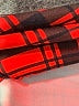 Unbranded Plaid Red Casual Pants Size 3X - photo 4