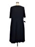 Talbots Solid Black Casual Dress Size 24 - photo 2