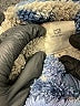 Thread & Supply 100% Polyester Tie-dye Blue Pullover Sweater Size S - photo 7