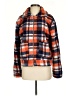 Lulus 100% Polyester Plaid Orange Jacket Size S - photo 1