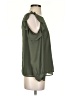 Bebe 100% Polyester Green 3/4 Sleeve Blouse Size XS - photo 4