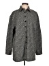 Fashion Nova Houndstooth Gray Coat Size L - photo 1