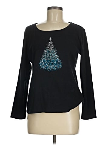 Karen Scott Pullover Sweater (view 1)
