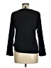 Karen Scott 100% Cotton Black Pullover Sweater Size M - photo 2