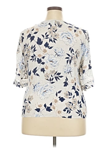 AB Studio Short Sleeve Blouse (view 2)
