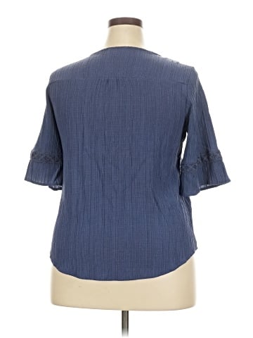 AB Studio 3/4 Sleeve Blouse (view 2)