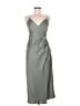BHLDN 100% Polyester Gray Green Cocktail Dress Size 6 - photo 1