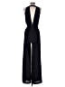 Bebe 100% Polyester Solid Black Jumpsuit Size 2 - photo 2