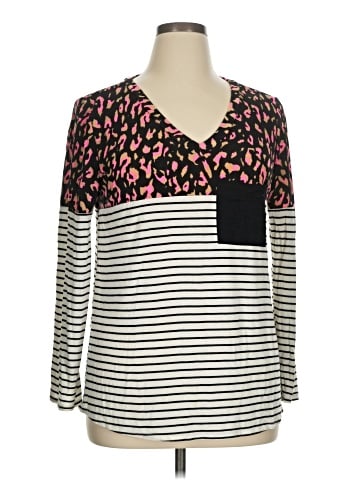 Lovely Melody Long Sleeve Henley (view 1)