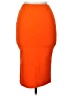 Shein Solid Orange Casual Skirt Size M - photo 2