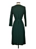 Talbots Polka Dots Green Casual Dress Size S - photo 2