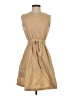 Assorted Brands 100% Cotton Solid Tan Casual Dress Size 4 - photo 1