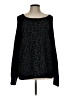 Kaileigh Animal Print Black Pullover Sweater Size L - photo 1