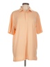 Duck Head Orange Short Sleeve Blouse Size L - photo 1