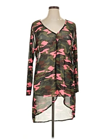 Rainbow Long Sleeve Blouse (view 1)