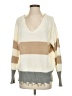 Moon & Madison 100% Acrylic Color Block Ivory Pullover Sweater Size S - photo 1