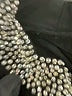 Unbranded 100% Polyester Solid Black Cocktail Dress Size S (estimated) - photo 7