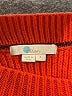Boden Orange Pullover Sweater Size S - photo 6