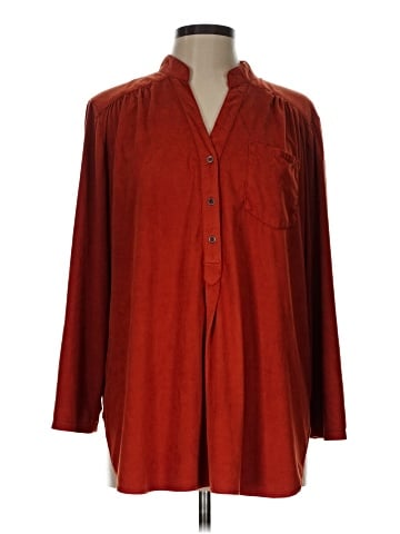 Khakis & Co 3/4 Sleeve Button-Down Shirt (view 1)