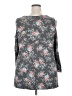 Cameo Appearance Floral Gray 3/4 Sleeve T-Shirt Size 2X - photo 2