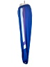Zaful Color Block Blue Track Pants Size 6 - photo 5