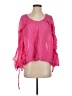 Zara Basic Pink 3/4 Sleeve Blouse Size S - photo 1