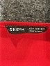 Shein 100% Polyester Solid Burgundy Cocktail Dress Size M - photo 7
