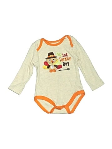 Baby Essentials Long Sleeve Onesie (view 1)