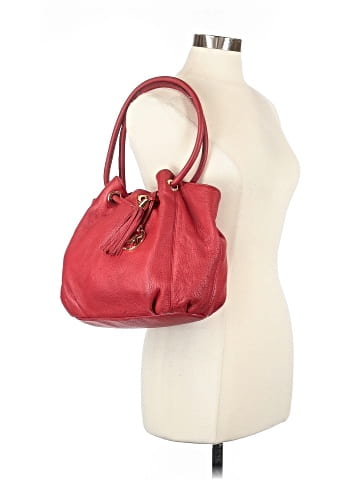 MICHAEL Michael Kors Leather Bucket Bag (view 2)