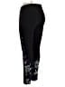 Pop Fit Graphic Black Active Pants Size XL - photo 2