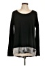 Mystree Black Long Sleeve Top Size L - photo 1