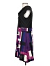 Karin Stevens Color Block Purple Casual Dress Size 8 - photo 5