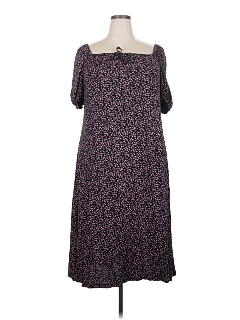 Pre-owned Boohoo Casual Dress In Purple