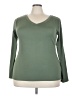 Zenana Green Long Sleeve Top Size 3X - photo 1