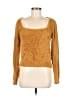 Le Lis 100% Nylon Gold Pullover Sweater Size L - photo 1