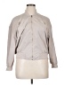 Shein Curve 100% Polyester Gray Track Jacket Size 14 Plus (1) - photo 1