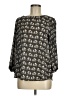 Pixley 100% Polyester Black Long Sleeve Blouse Size M - photo 1