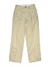 Arrow 100% Cotton Solid Tan Ivory Khakis Size 10 - photo 1