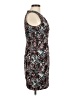 H&M Print Black Cocktail Dress Size 6 - photo 4