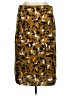 Nine West 100% Polyester Camo Gold Casual Skirt Size XL - photo 2
