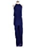 Alexis Solid Blue Jumpsuit Size S - photo 1